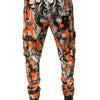 Dolce & Gabbana Multicolor Camouflage Cargo Jogger Pants