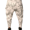 Dolce &amp; Gabbana – Weiße Cargo-Jogginghose mit Camouflage-Muster