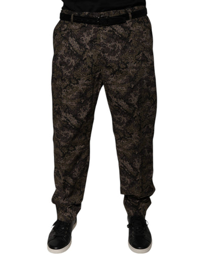 Dolce &amp; Gabbana Mehrfarbige Camouflage-Anzughose für Herren