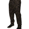 Dolce &amp; Gabbana Mehrfarbige Camouflage-Anzughose für Herren