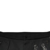 Dolce & Gabbana Black Horseshoe Embellished Wool Slim Fit Pants
