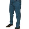 Dolce & Gabbana Blue Logo Cotton Stretch Skinny Denim Jeans
