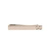 Dolce & Gabbana Silver Tone Brass Logo Branded Tie Clip Bar