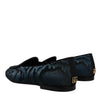 Mocassins Dolce &amp; Gabbana bleus et noirs pour hommes