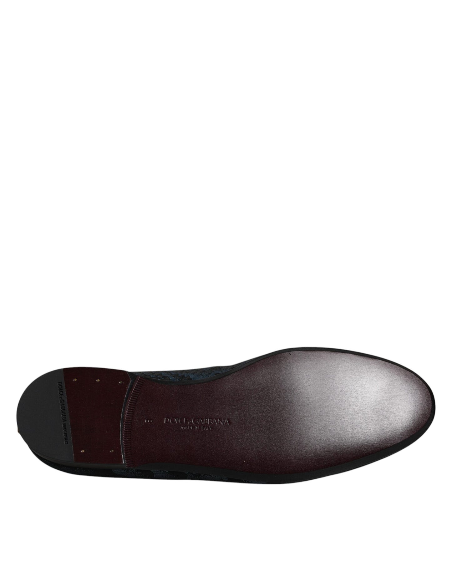 Mocassins Dolce &amp; Gabbana bleus et noirs pour hommes