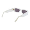 GCDS White Plastic Sunglasses