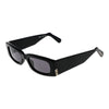 GCDS Schwarze Unisex-Sonnenbrille