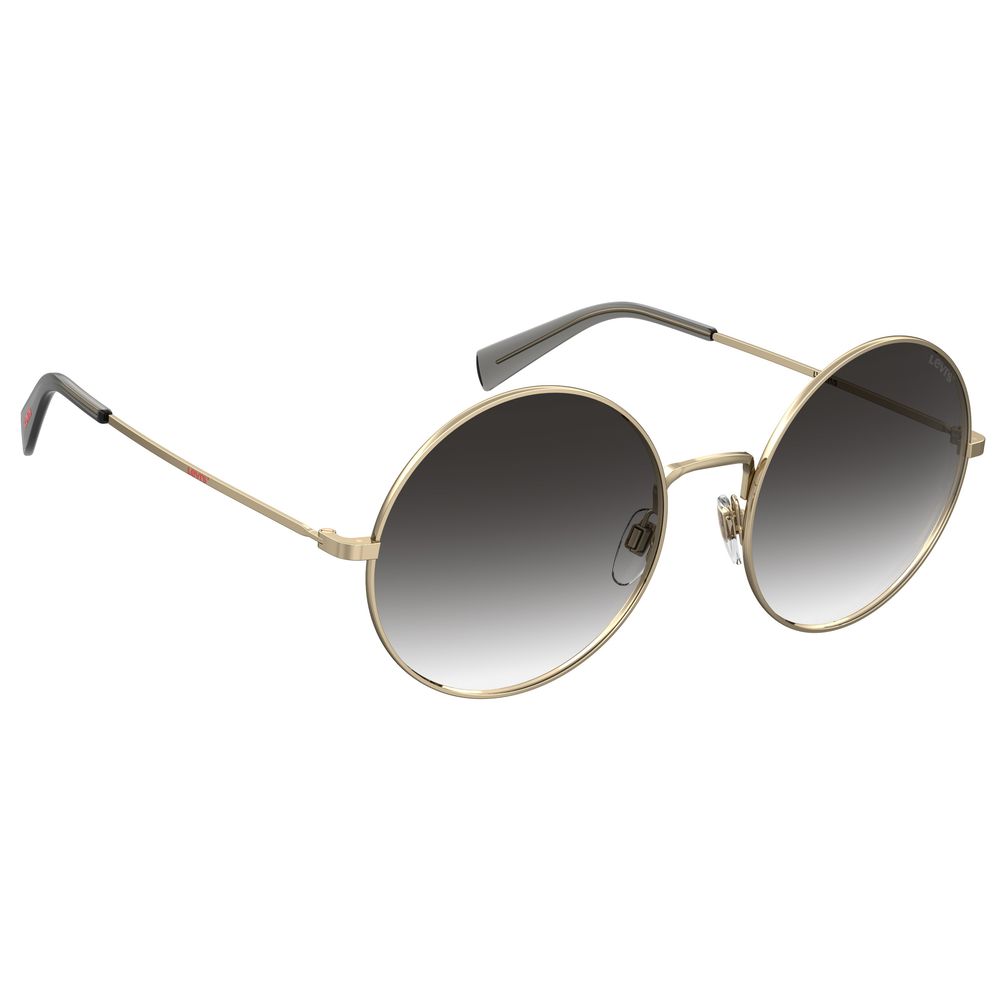 Levi's – Sonnenbrille aus goldenem Metall
