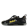 Dolce &amp; Gabbana Schwarz Grün Camo NS1 Low Top Sneakers Schuhe