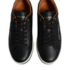 Dolce & Gabbana Black Leather Low Top Men Sneakers Shoes