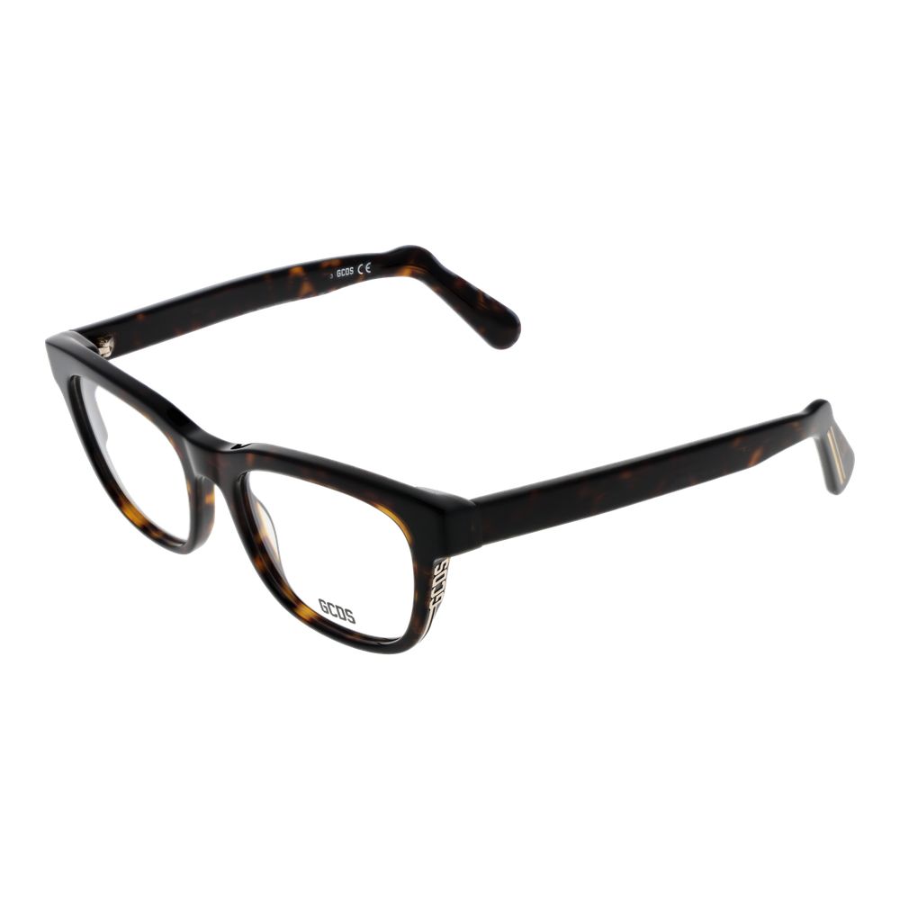 GCDS Braune optische Unisex-Brillen