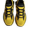 Baskets de sport extensibles jaunes Dolce &amp; Gabbana SORRENTO