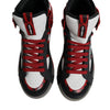 Dolce & Gabbana Multicolor Leather High Top Sneakers Shoes