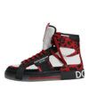 Dolce & Gabbana Multicolor Leather High Top Sneakers Shoes