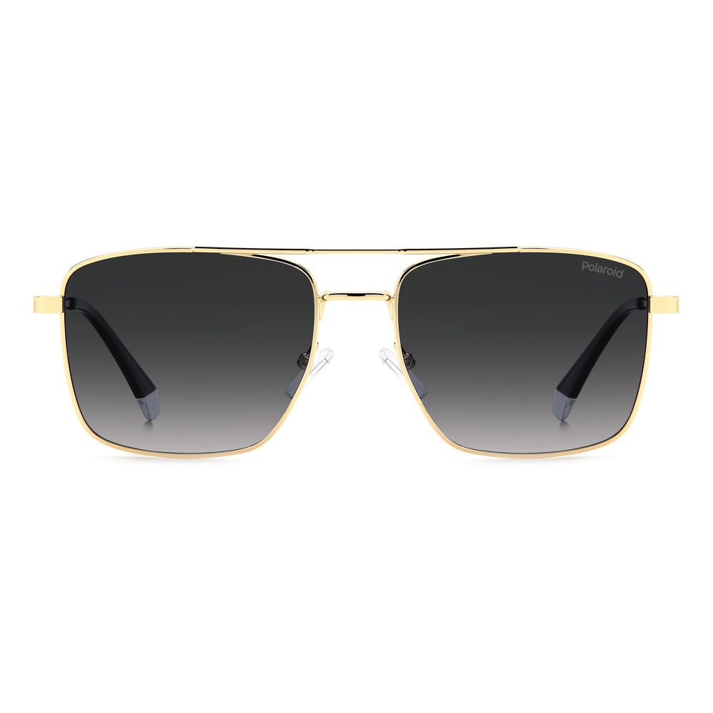 Polaroid Sonnenbrille aus goldenem Metall
