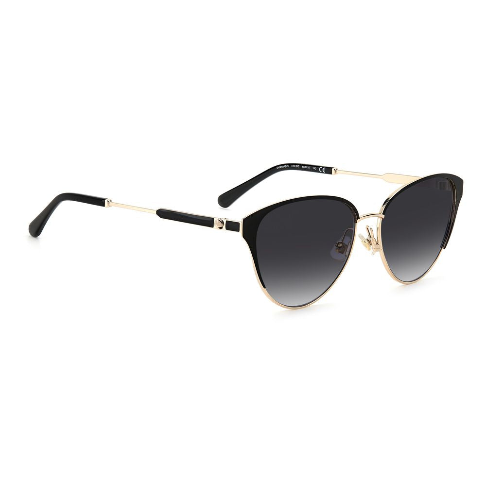 Kate Spade – Schwarze Sonnenbrille aus Metall