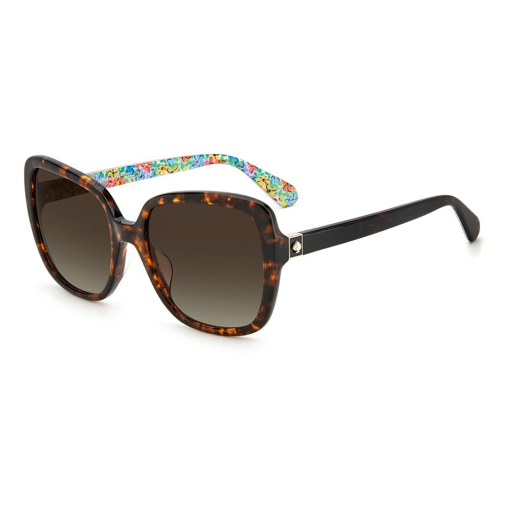 Kate Spade – Braune Acetat-Sonnenbrille