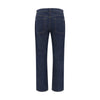 7FOR Blue Cotton Straight-Leg Jeans