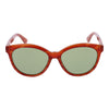 Serengeti Orange Plastic Sunglasses