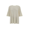 SA SU PHI White Cashmere T-Shirt