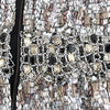 Dolce & Gabbana Crystal Silver Runway Handmade Dress