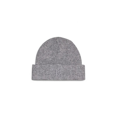 Calvin Klein Gray Marabou Cap (Baseball Hat)