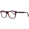 Emilio Pucci Burgundy Plastic Glasses (Frames)
