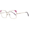 Emilio Pucci Rose Gold Metal & Plastic Glasses (Frames)