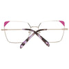 Emilio Pucci Rose Gold Metal & Plastic Glasses (Frames)