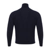 Colombo Blue Cashmere Turtleneck