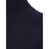 Colombo Blue Cashmere Turtleneck
