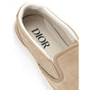 Baskets Dior en cuir beige