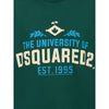 Dsquared² Grünes Baumwoll-T-Shirt