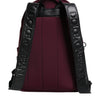 Dolce & Gabbana Burgundy Montreale Tecnico Textile Men Backpack Bag