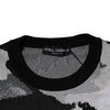 Dolce & Gabbana Multicolor Camouflage Crew Neck Men Pullover Sweater