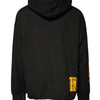 Dolce & Gabbana Black Cotton Hooded DG Shield Pullover Sweater
