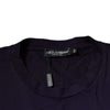 Dolce & Gabbana Purple DG Logo Cotton Crew Neck T-shirt