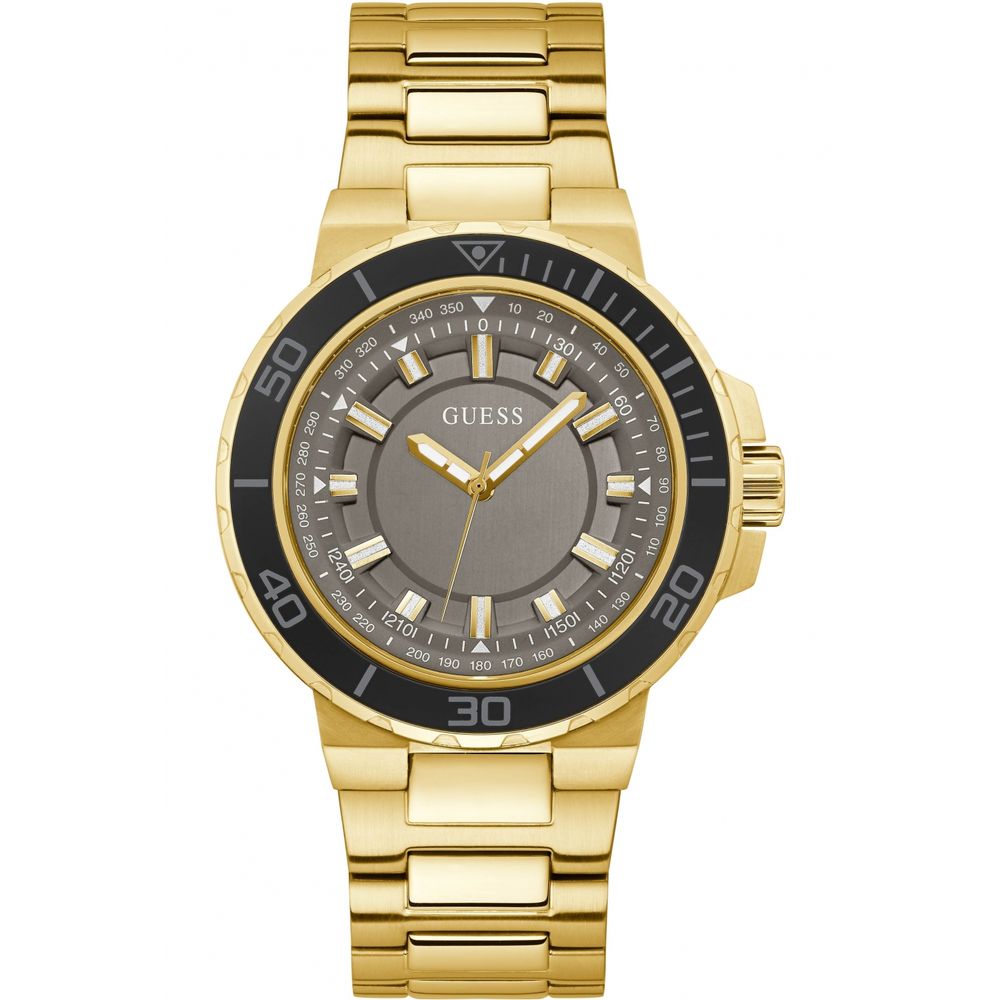 Guess Gold Edelstahl-Dresswatch