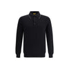 Svevo Black Cotton Polo Shirt