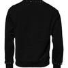 Dolce & Gabbana Black Logo Stud Pullover Sweatshirt Sweater