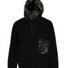 Dolce & Gabbana Black Camouflage Hooded Sweatshirt Sweater
