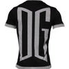 Dolce & Gabbana Black Logo Cotton Crew Neck Men Tee T-shirt