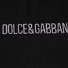Dolce & Gabbana Black Logo Cotton Crew Neck Men Tee T-shirt