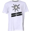 Dolce & Gabbana White Sacred Heart Short Sleeve T-shirt