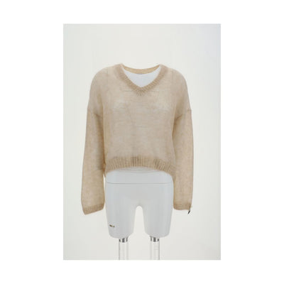 Brunello Cucinelli Beige Mohair Sweatshirt