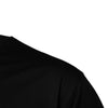 Dolce & Gabbana Black Logo Patch Cotton Crew Neck T-shirt