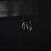 Dolce & Gabbana Black Logo Patch Cotton Crew Neck T-shirt