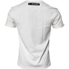 Dolce & Gabbana White Graphic Print Cotton Crew Neck T-shirt
