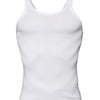 Dolce & Gabbana Ivory Cotton Sleeveless Round Neck Tank T-shirt