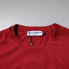 Dolce & Gabbana Red DG Logo Cotton Crew Neck T-shirt